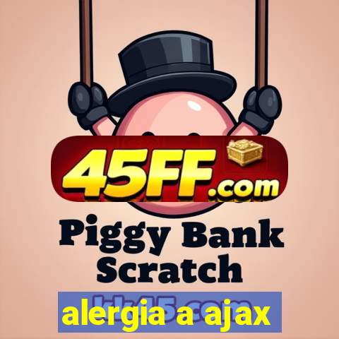 alergia a ajax